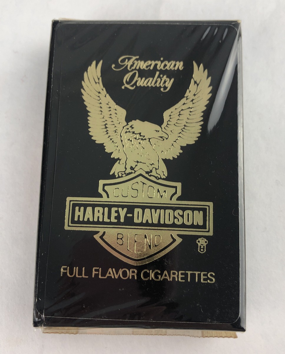Harley Davidson Cigarettes Playing Cards 80s New Unplayed With