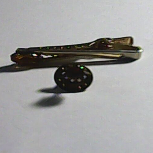 Pince à Cravate Vintage American Iron & Steel “Right Makes Might” 1908