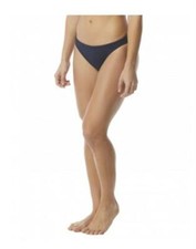 TYR Sport Women's 243016 Navy Solid Classic Bikini Bottom Swimwear Size S