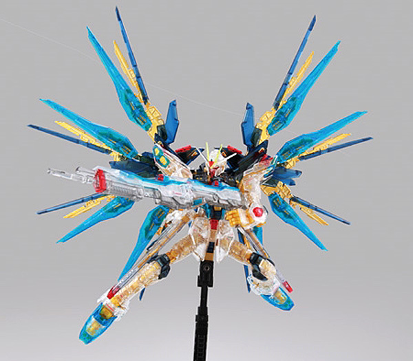 ロボット RG STRIKE FREEDOM GUNDAM CLEAR COLOR Ver BANDAI RG 1/144 Strike Freedom Gundam clear color ver event