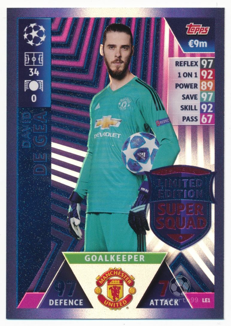 Match Attax Limited Edition Champions League 18/19 2018/19