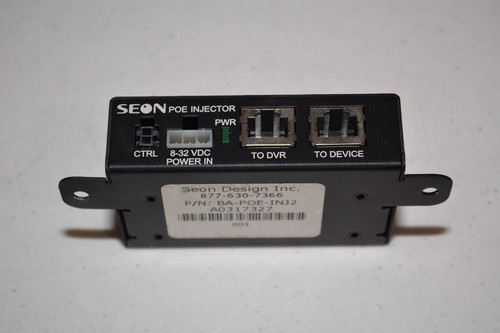 ^ SEON Design Inc Power Over Ethernet (POE) Injector / Splitter BA-POE-INJ2 - Picture 2 of 3