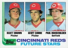 Scott Brown Future Stars 1982 Topps Baseball Card #351