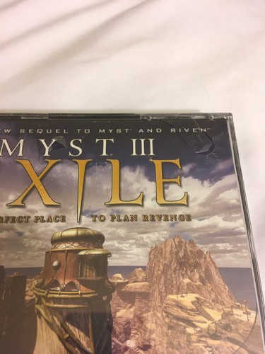 Myst 3 Exile Complete PC Adventure Original Jewel Case Version Brand New Sealed - Picture 5 of 6
