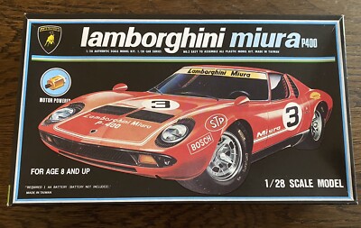 Nitto Bluetank Lamborghini Miura P400 1:28