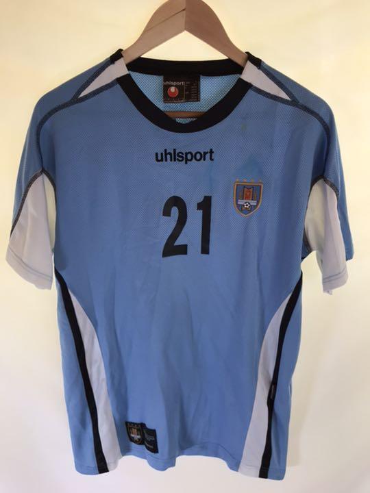 Uruguay Forlan Jersey Soccer Shirt 04/06 #10 Size L Atletico