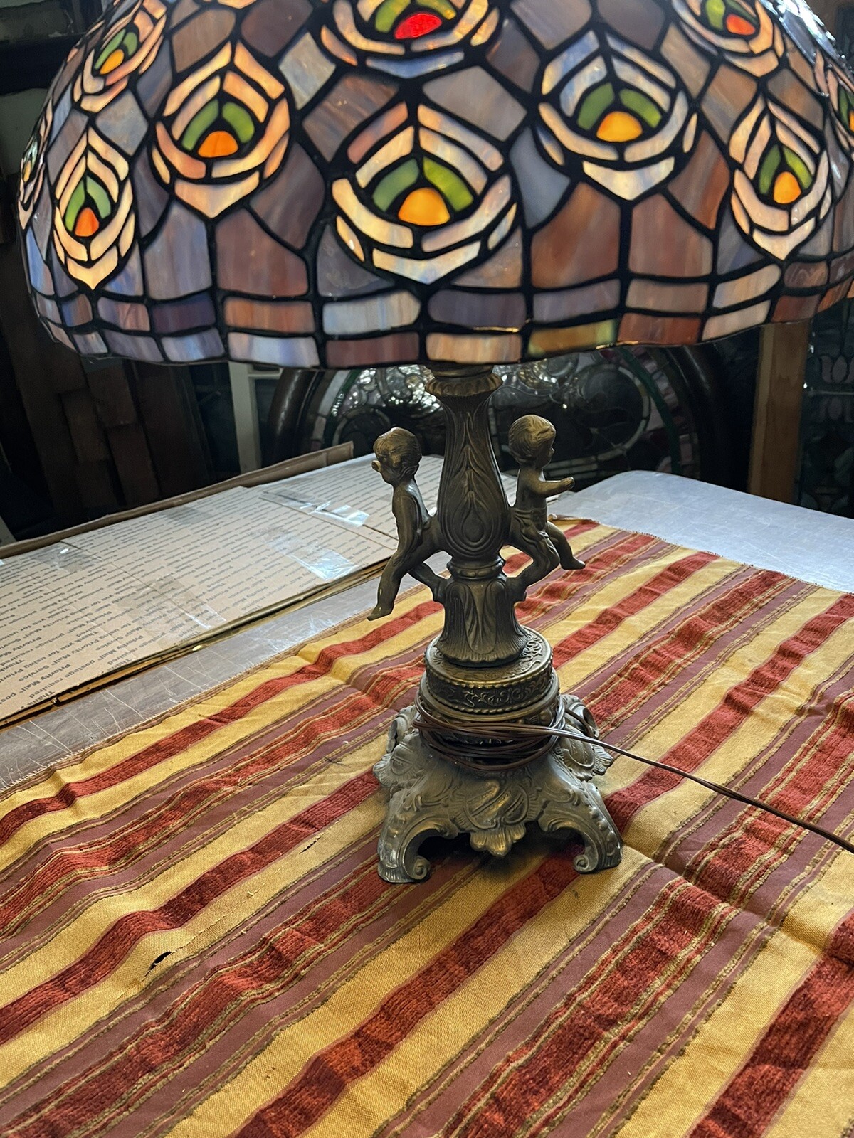 Stained Glass Lamp eBay