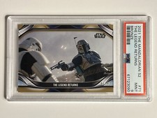 2021 Madalorian Seaon 2 The Legend Returns Bronze /50 PSA 9 ?? Pop 1!! Boba Fett