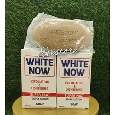 X2 WHITE NOW EXFOLIATING LIGHTENING SUPER-FAST TRIPLE ACTION SOAP 100 ORIGINAL