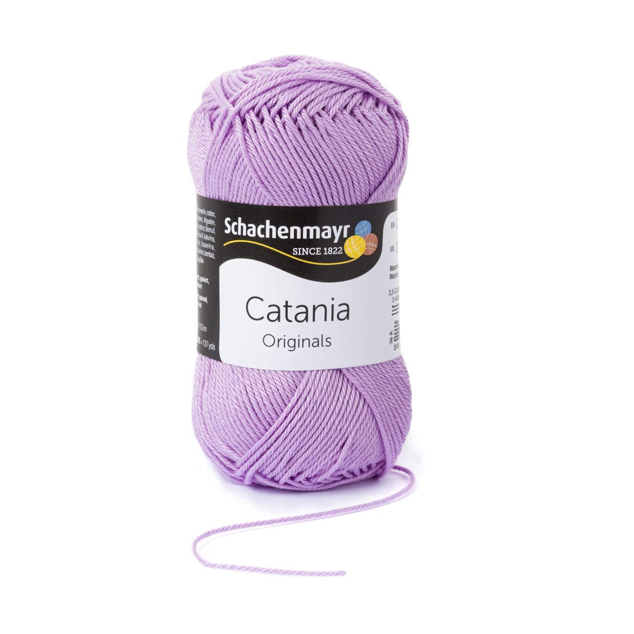 Catania by Schachenmayr - Lilac (00226) - 50 g / approx. 125 m Wool