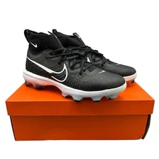 Nike Alpha Huarache NXT MCS Black White Baseball Cleats Men's Size 13 DJ6519-001