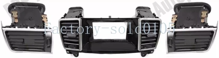 4件装前后仪表板空调通风格栅盖适用于奔驰W166 GLE350 ML350 — 第 2/3 张图片