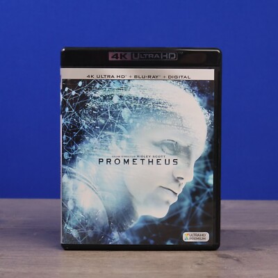 Prometheus 4K Ultra HD + Blu Ray USA Version Rare OOP Alien No Digital ...