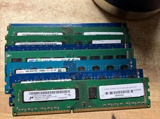 micron hynix samsung mixed brand lot 4GB 2Rx8 PC3-12800U (Lot of 9) 36GB