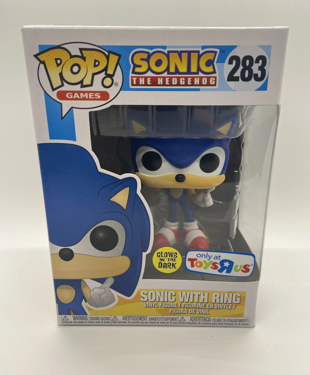 POP Games: Sonic - Sonic with Ring Collectible Toy, Multicolor, One Size