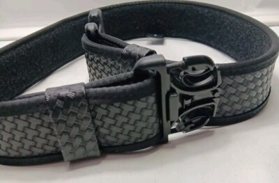 Gould & Goodrich No-Crush Duty Belt Cop-Lock Buckle RXR-SMW 28in-32in Waist 2'' W