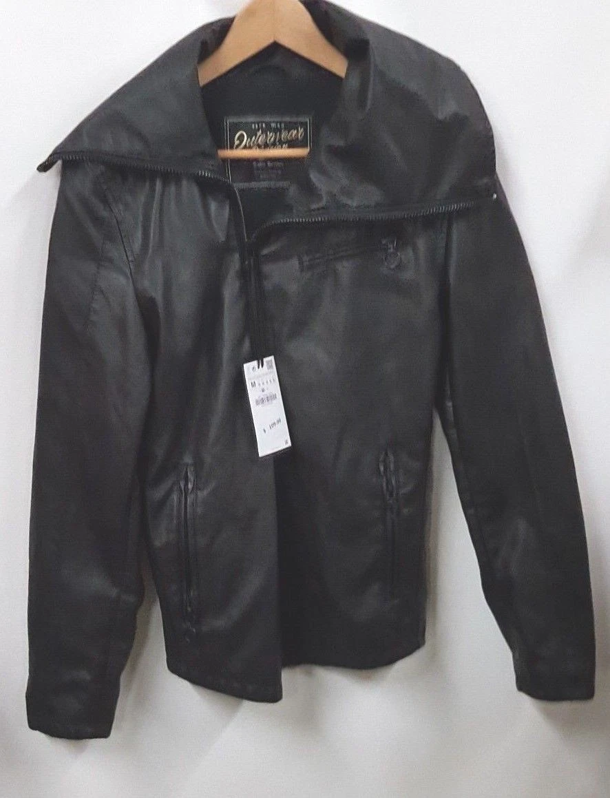 ZARA MAN Outwear Division MENS JACKET Black Size MED Brand New