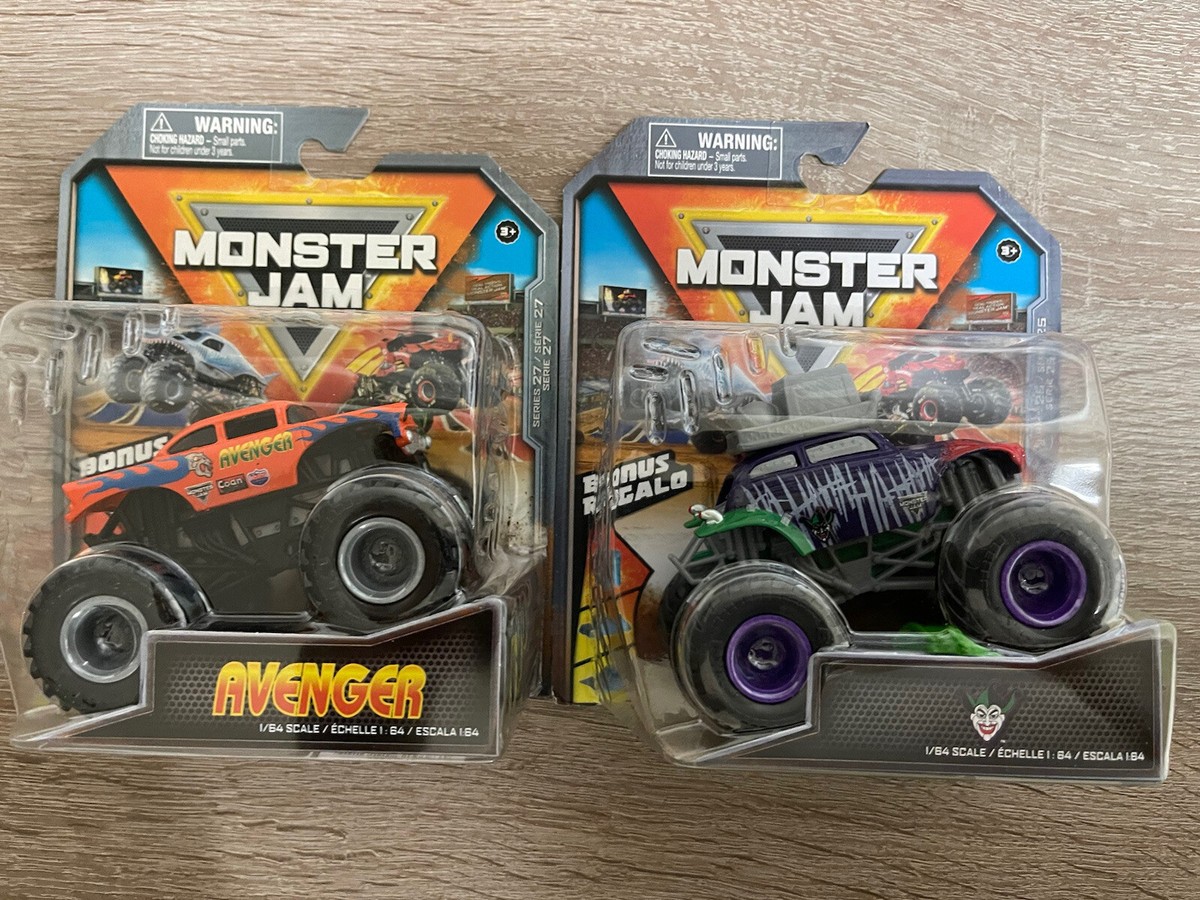 Spin Master Monster Jam Avenger Orange Series 27 & The Joker