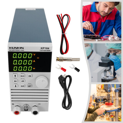 KP184 DC Elektronische Last Batterie Kapazität Tester RS485/232 400W 150V 40A