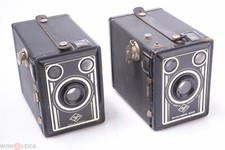   AGFA SYCHRO BOX GERMANY  BOX 50 120 ROLL FILM ART DECO CAMERAS