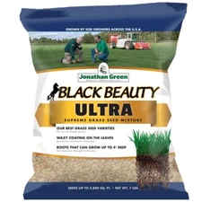 Black Beauty Ultra Grass Seed 7 lb Fast Germination Dark Green Lawn