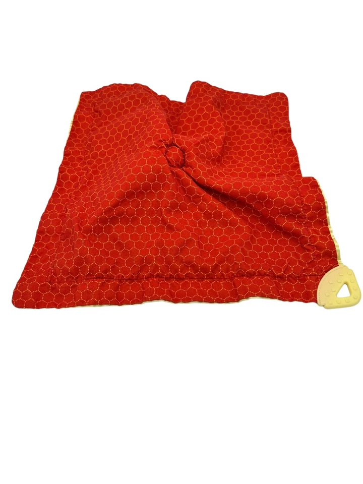 Disney Winnie the Pooh DULCE COMO LA MIEL Hunny Rojo Lovey Amarillo Mordedor Borde Satinado Foto 4 de 4