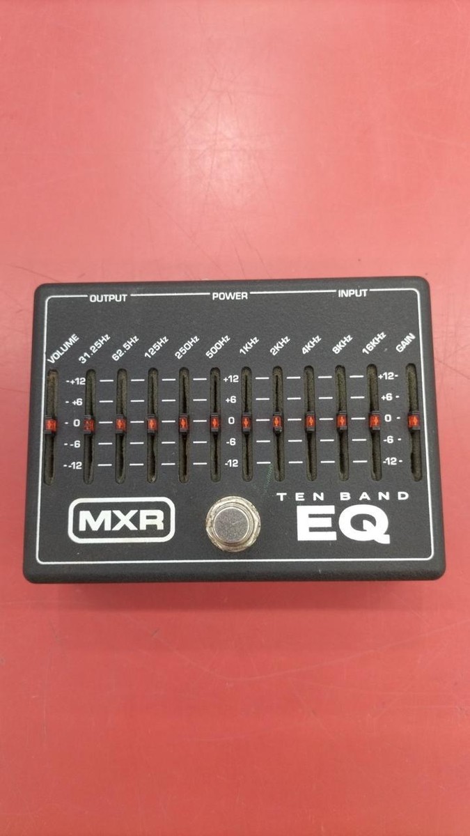 M108SE TEN BAND EQ Limited Ebony イコライザー MXR M108SE 10