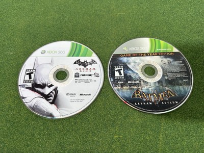 Batman Arkham Asylum & City (Microsoft Xbox 360)   Discs Only