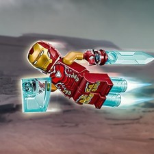 LEGO Marvel Minifigur sh1046 - Iron Man - Mark 85 aus Set 76323