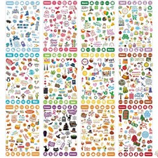Holiday Planners Monthly Stickers 1100 Page Planner Calendar Stickers