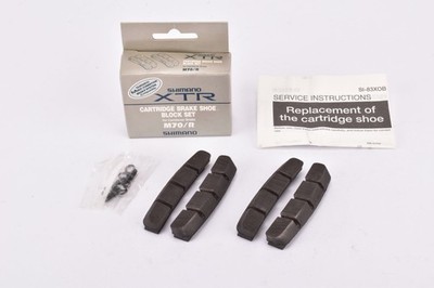 NOS/NIB Shimano XTR #BR-M900-C repl. Cartridge Cantilever Shoe block Set #M70/R