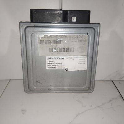 BMW E90 E91 E60 E65 E85 E86 3 5 7 Z4 series N52 ENGINE DME MSV70 MODULE 7561684