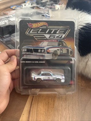 Hot Wheels Elite 64 1975 BMW 3.0 CSL Exklusive Creations NEU In OVP