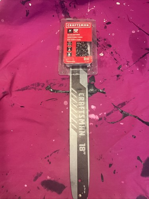 #ad Craftsman 18quot; Bar amp; Chain Combo Silver CMXGZAM700127 $29.50