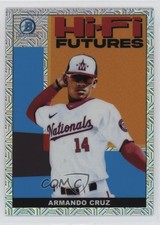 2022 Bowman Hi-Fi Futures Mega Box Mojo Refractor Armando Cruz #HIFI-24 1u6