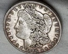 1888 Morgan Silver Dollar $1 US Coin Philadelphia Mint No Mark 90%  Estate