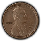 1915-S 1c Lincoln Wheat Small Cent - Chocolate Brown - XF - SKU-Y6545