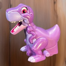 Burger King Kids Club Land Before Time Chomper T Rex Baby Dinosaur Wind Up 1997