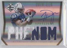 2012 Limited Phenom Spotlight Gold 21/25 Dwayne Allen #223 0b2