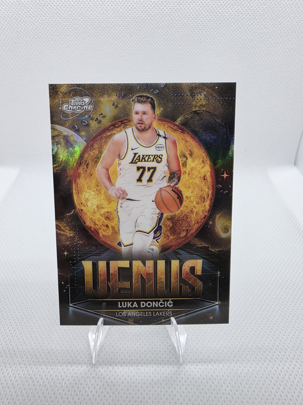 2025-26 Topps Cosmic Chrome Luka Doncic Venus Pursuit Mercury SSP Case Hit SSP