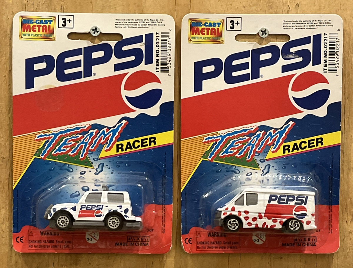 1993 Die-Cast Metal Pepsi Team Racer Lot of 2 | eBay