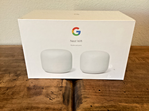 Google Nest Wifi Router and Point - Snow BRAND NEW - SEALED | eBay