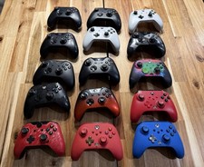 Lot Of 15 Microsoft and Power A Xbox One Cont...
