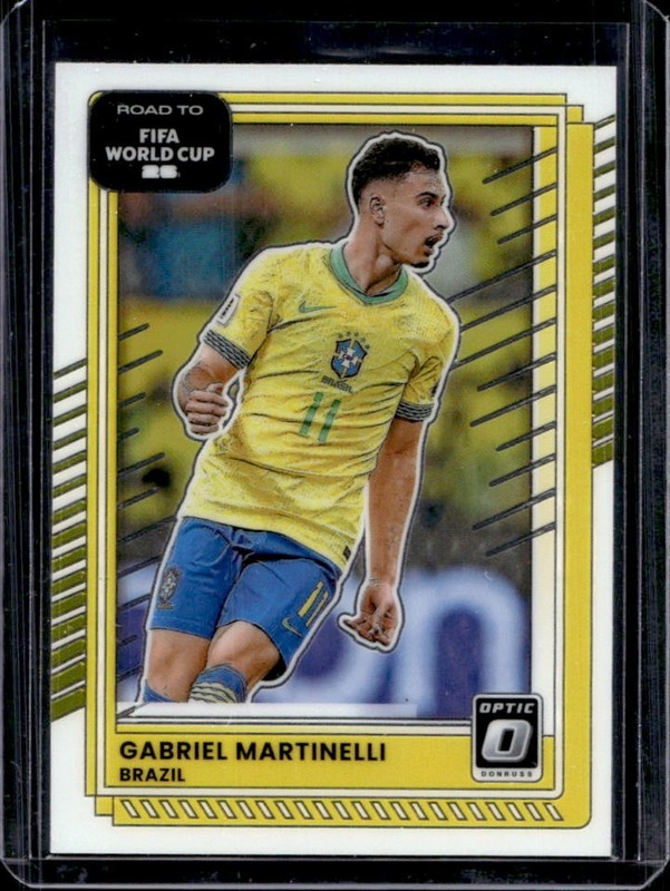 2025-26 Panini Donruss Road to FIFA World Cup 26' Gabriel Martinelli Optic #184