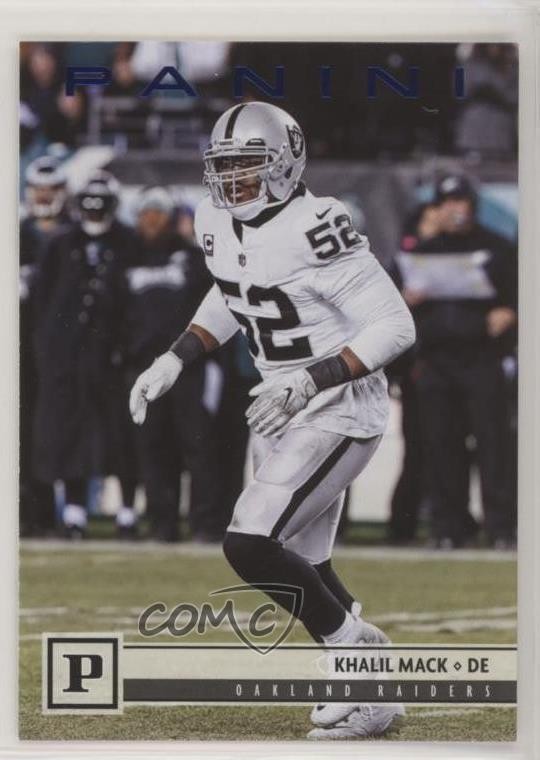 2018 Panini Blue Knight Khalil Mack #232 7ij