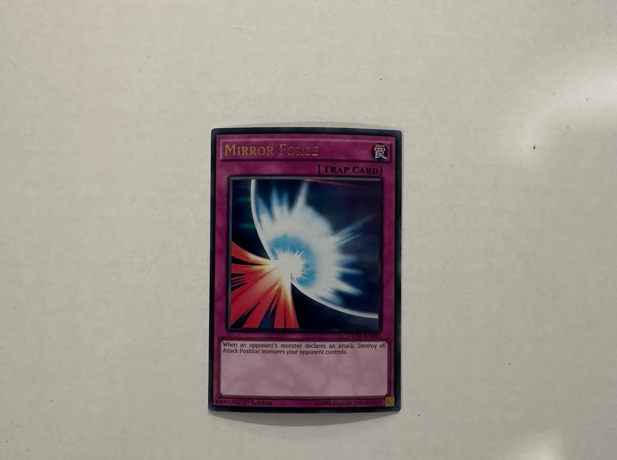 YUGIOH MIRROR FORCE ULTRA RARE 1ST EDITION DUSA-EN048 NM