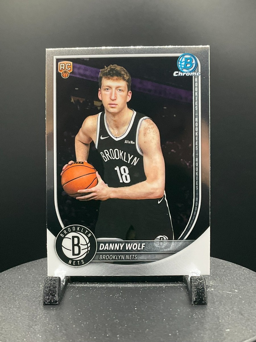 2025-26 Bowman Basketball CHROME BCV-27 Danny Wolf, Brooklyn Nets 
