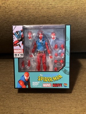 MAFEX SCARLET SPIDER MEDICOM 186 Amazing Spider-Man Actionfigur #186 - Fabuen