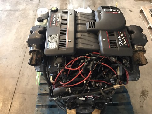 Mercury MerCruiser 7.4 L MPI 454 V8 Marine Engine NO SALT Drop In Ready 341 Hrs 