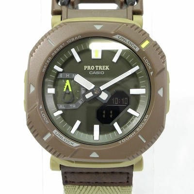 CASIO Pro Trek Hiker Line PRJ-B001B-5JF grün gebrauchte Herrenuhr #2109